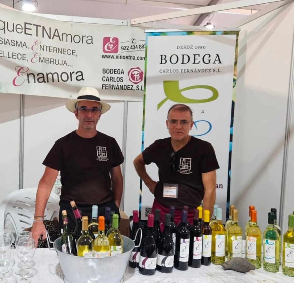 Bodega Carlos Fernández en la XIII Feria del Vino, Queso y Miel de Santa Brígida